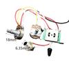 Guitar Wiring Harness Set with 6.35 Output Professional Connector Wire Cable