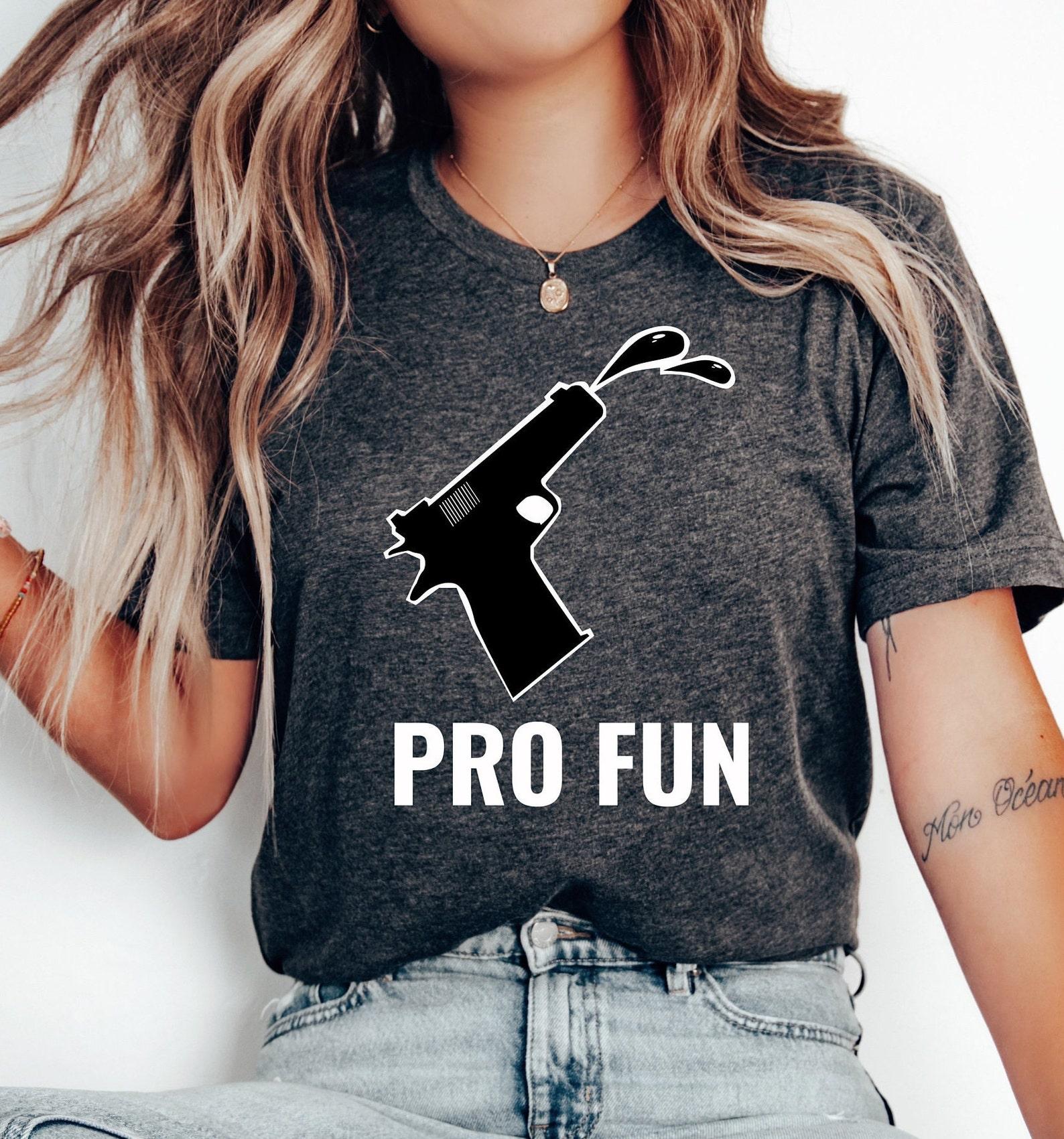 Pro Fun Water Gun Tee - Celebrate Playfulness & Joy S