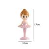 2pcs/set Elegant Ballet Girl Cake Topper for Birthday Party  Dessert Decoration Baby Shower Baking Supplies Love Gifts