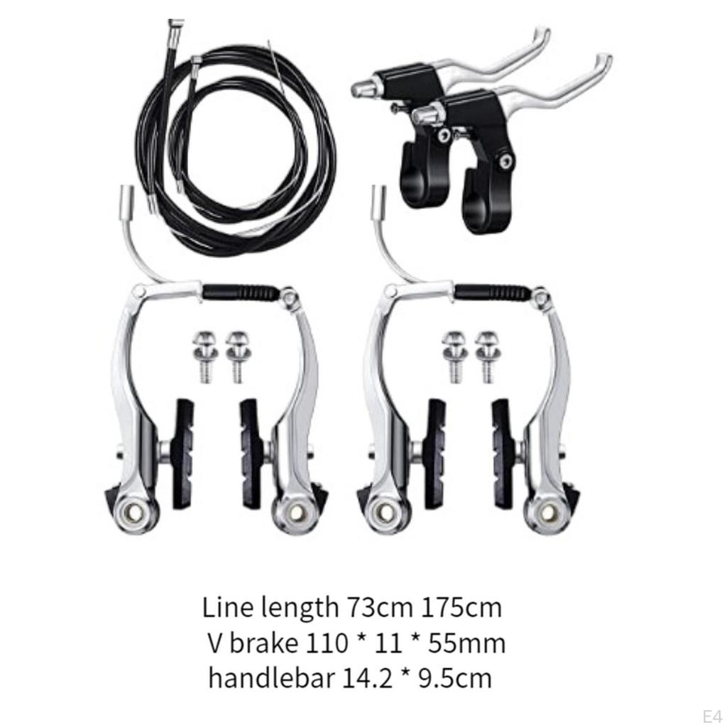 Bike Brake System with Lightweight Components for Outdoor Cycling