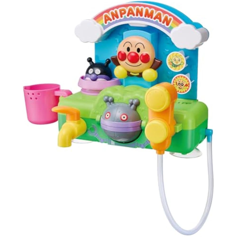 AGATSUMA (AGATSUMA) Let s play together! Bath time Anpanman [no batteries required] (target age: ...