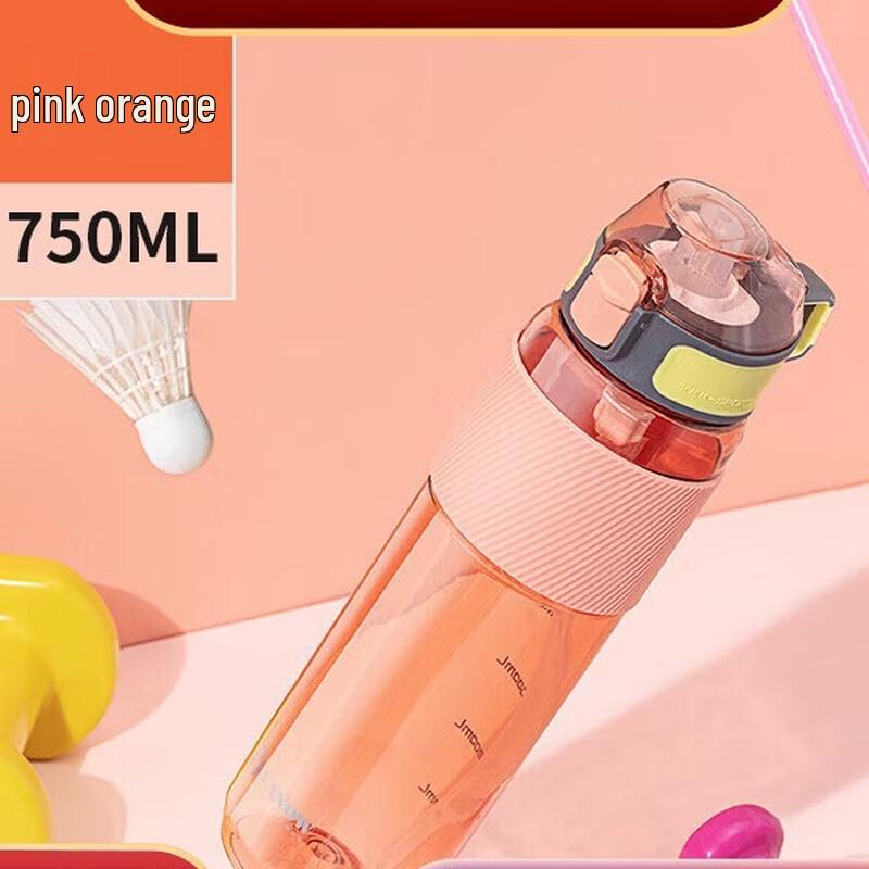 Vanow 750ml Leak-Proof Stainless Steel Straw Water Bottle