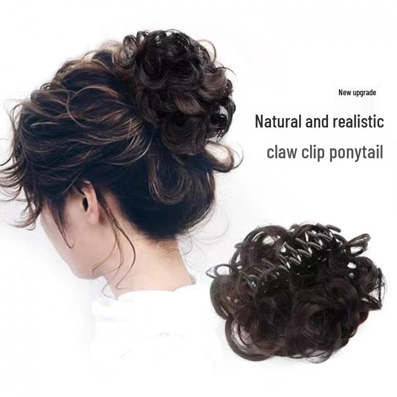 Large Wig Claw Hair Clip for Women - Updo, Short Hair, Flower Ponytail Top Clip Accessory