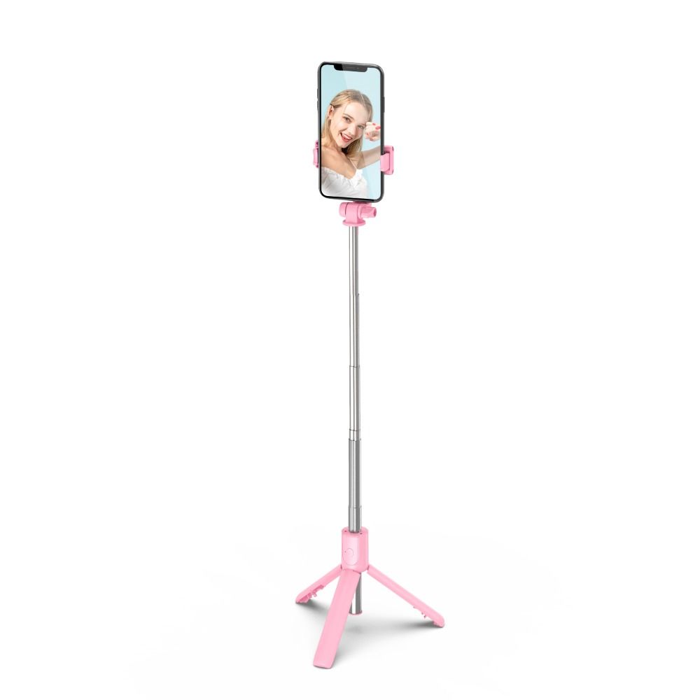 0.7/1/1.7m Bluetooth Cell Phone Tripod Stand Live Streaming Bracket  for Video Recording/Photo/Vlog