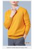 Men's Plus Size V-Neck Wool Sweater - 2023 Autumn/Winter Long Sleeve Knit Pullover