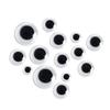 500Mixed Size Self-adhesive Round Wiggle Googly Eyes for Doll