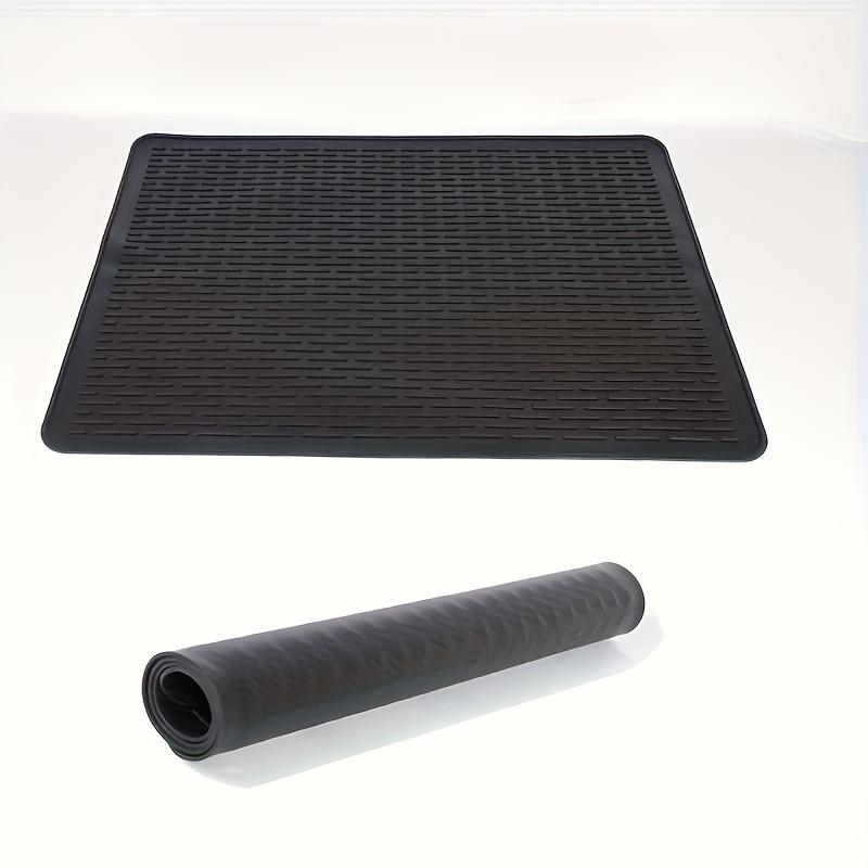 1Pc Silicone drain pad, anti slip and heat-insulating pad, kitchen utensil and stove mat, daily necessities silicone drain pad
