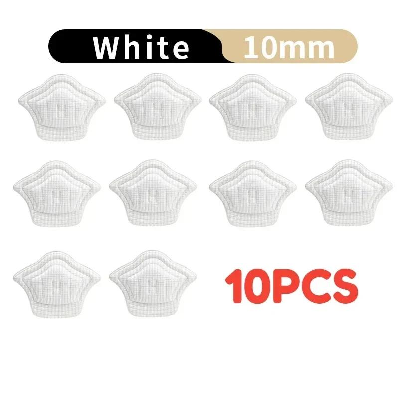 10Pcs Sports Heel Insoles for Feet Patch Heel Pads for Shoes Adjustable Size Non-slip Shoe Pad Heel Protector Back Sticker