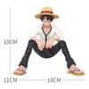 Hot Anime One Piece Figures Boa Hancock Sitting Posture Swimsuit Luffy Instant Noodles Car Decoration PVC Model Doll Toy