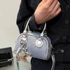 Portable Fashion Shell Bag Women's New Korean Ins Simple Denim Shoulder Bag Niche High-end Messenger Bag