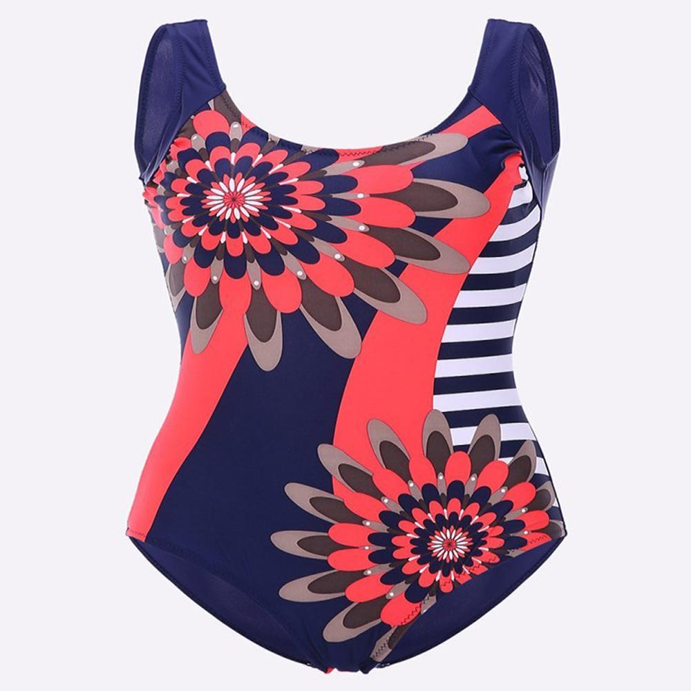 Een Stuk Badpak Vrouwen Badmode Push Up Monokini Sexy Bodysuit Print Badpak Vrouwelijke Beachwear Ruglooze Zwemkleding Strand