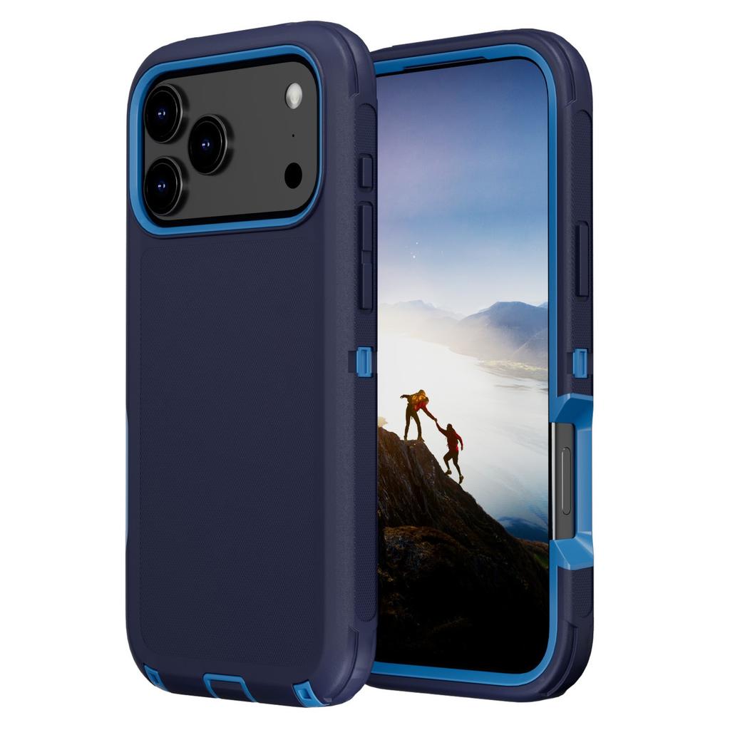Heavy Duty 3IN1 Ott Defender Phone Case for iPhone 17 16 15 14 Plus 13 12 Pro Max Air 17e 16e Shockproof Protect Cover Funda