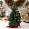 Plastic Small Christmas Tree Mini Artificial Xmas Pine Tree Christmas Tree Ornaments  New Year Gift