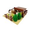 Diy Fun Animal Ranch Building Block Scenes, Sheep Pig Farm And Cattle Moc Building Block Scenes, Building Block Accessories