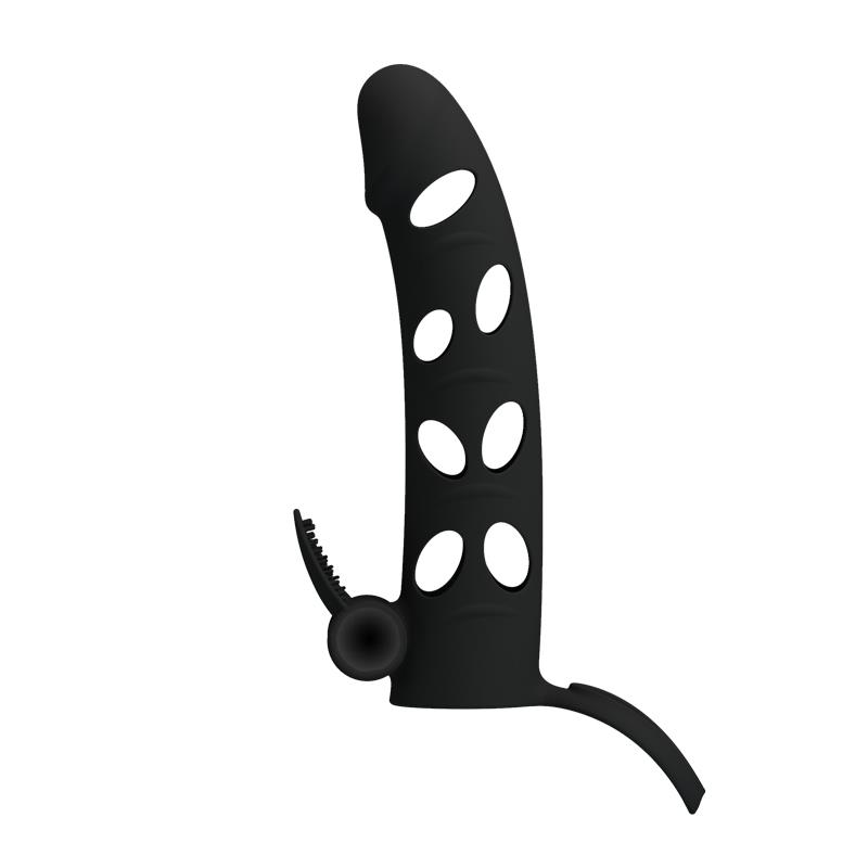 Black Bullet Penis Sleeve