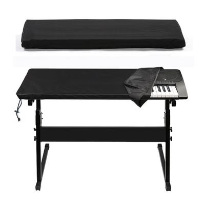 Electronic Piano Keyboard Dust Cover with Drawstring Piano Keyboard Protector Cover for 61/88 Keys Machine Washable