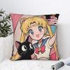 Sailor Moon Pillow Case Comfy Pillow Cover Kawaii Cushion Cover For Sofa Home Decoration