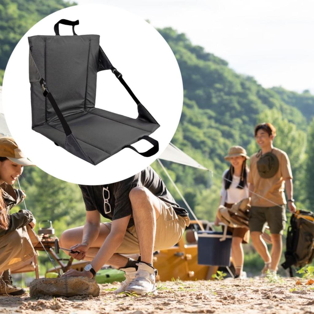 Beach Floor Chair Portable Adults Lounger for Picnic Yard Hiking