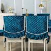 One-piece Dining Table and Chair Cover Dining Chair Cushion Chair Cover Set Household Chair Cushion Rectangular Round Coffee