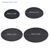 M METERXITY 8 Pieces Planter Coaster Set Felt Round Flower Pot Drip Pad Mat Suitable for OutdoorGarden 10 Cm 15 Cm 20 Cm 25 Cm Black