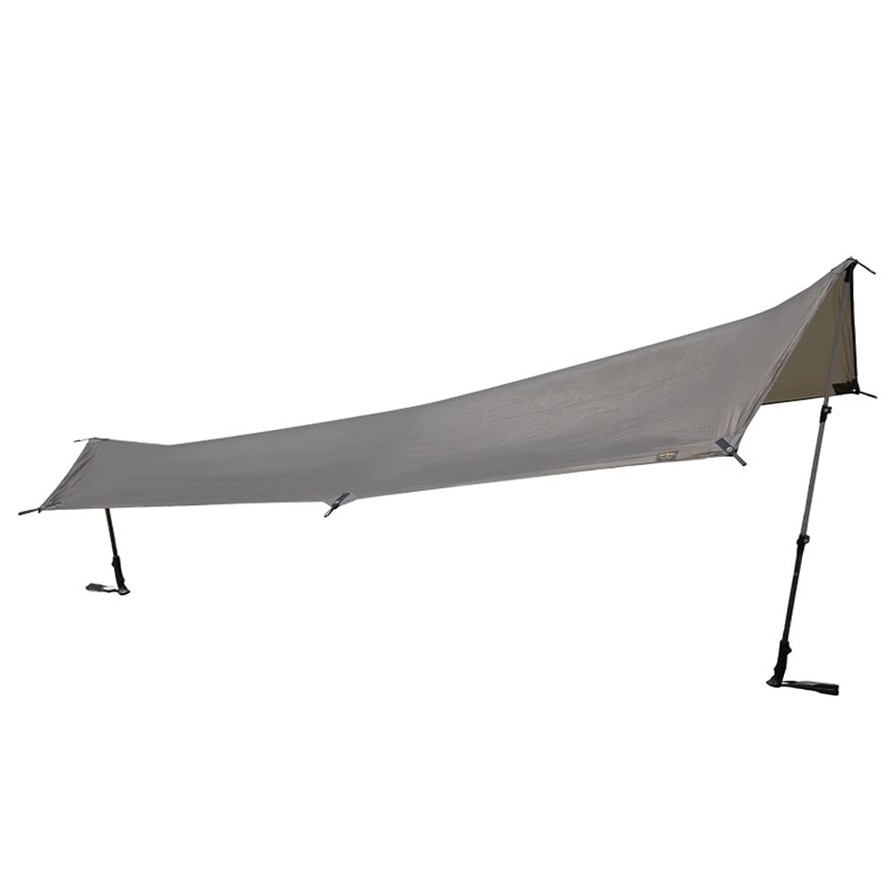 TATONKA TARP WING 1 LT 315 X Ripstop Stone Olive Tarp, 140cm, Nylon, Ultralight, Mountaineering, Gray, [Officially Imported]