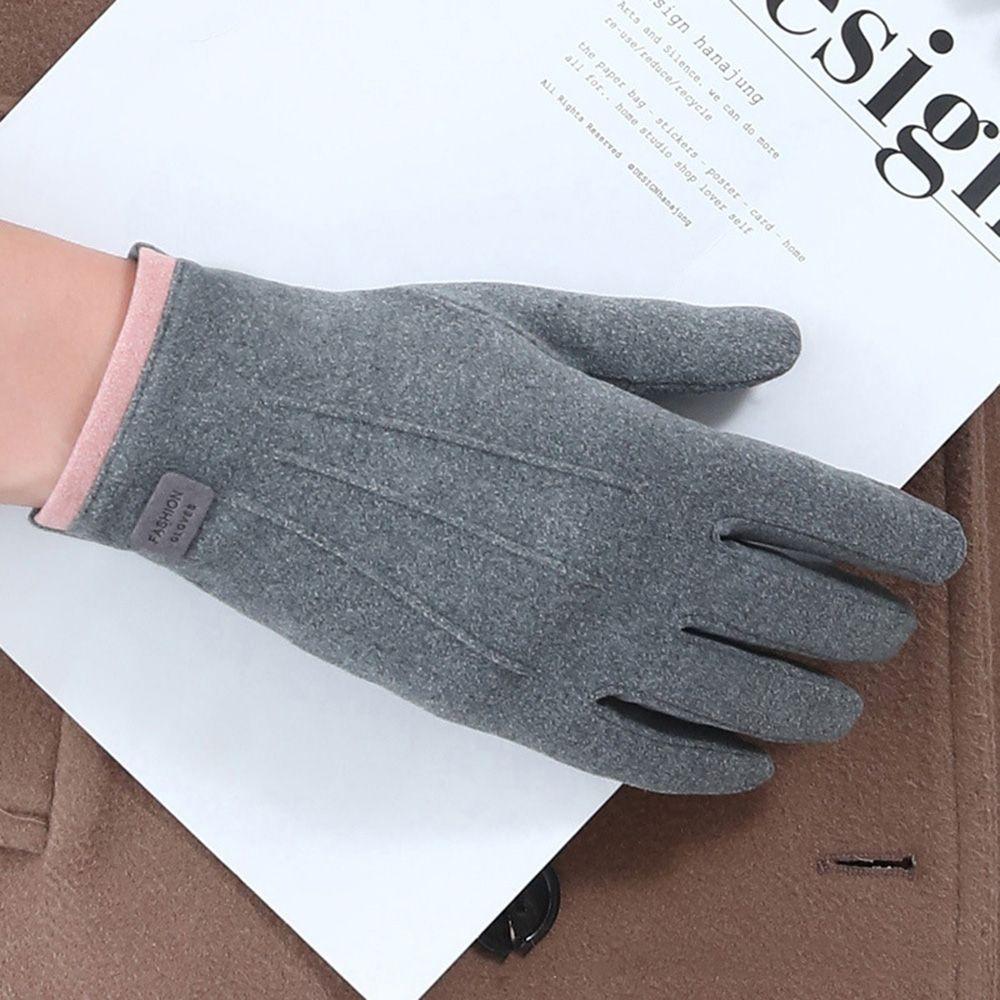 Cold Protection Windproof Touch Screen Gloves Warmer Mittens Women Gloves Cycling Gloves