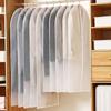 1/5/10PCS Clothes Dust Cover Transparent Thickened Washable Dust Bag Household Dust Cover Coat Suit Cover Hanging Clothes Bag