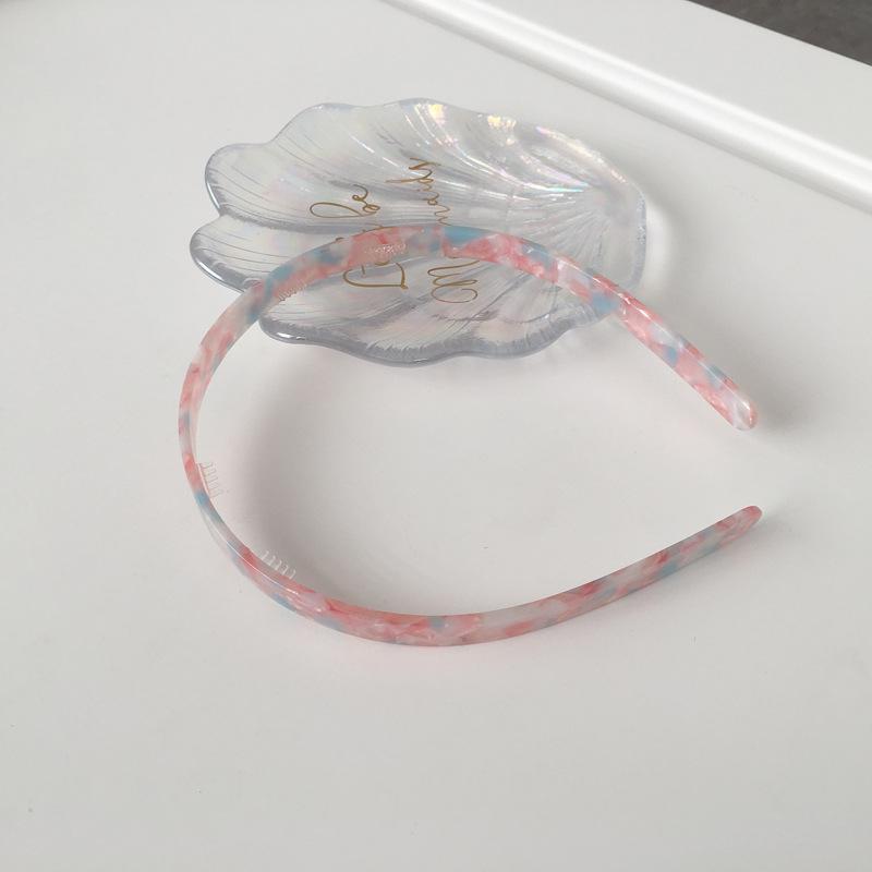 Neuer Acetatplatten-Kopfschmuck Temperament Einfache Haaraccessoires Mädchen Stirnband Schildpatt Klein Frisch Weiblich Stirnband Erwachsene