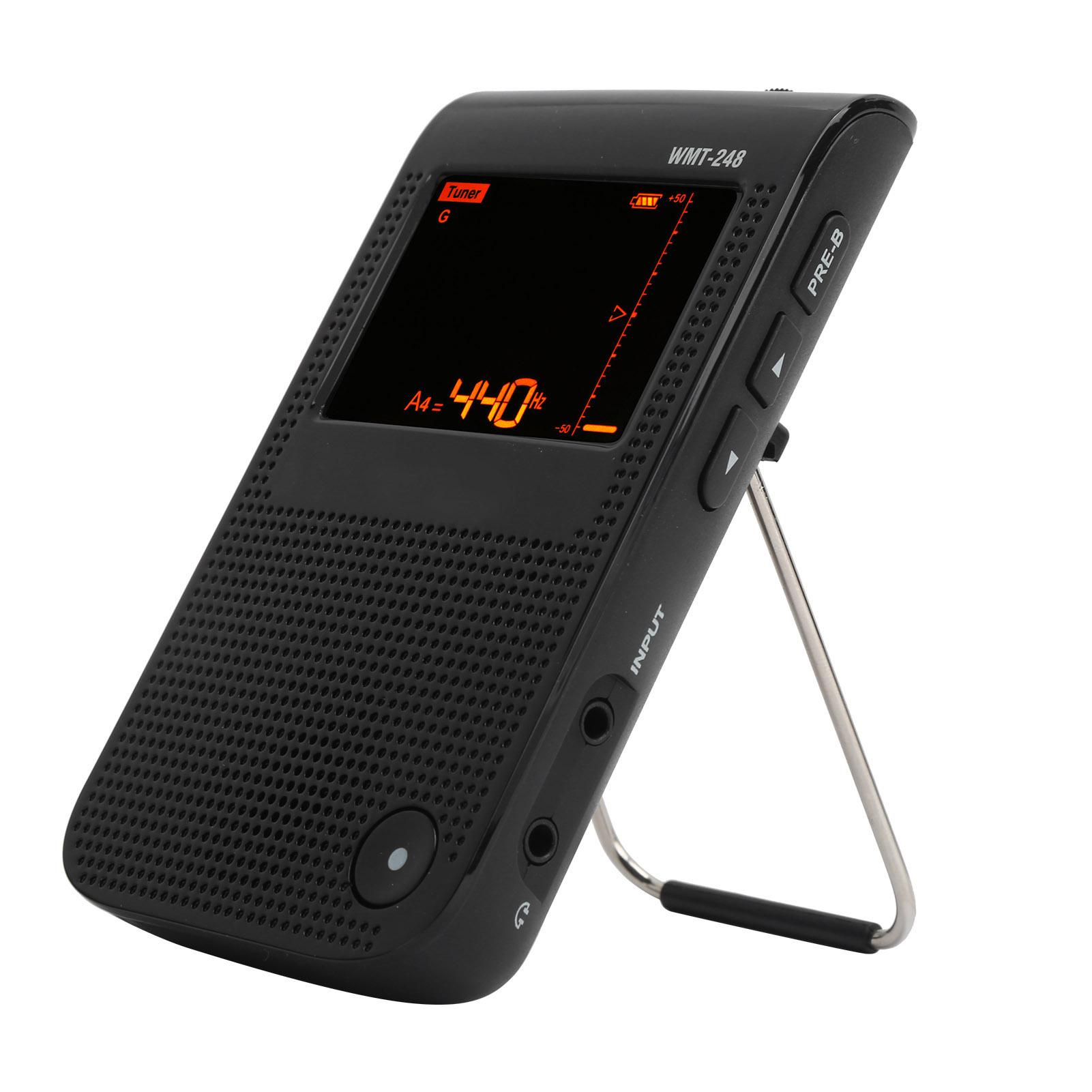

Electric Metronome Tuner Rechargeable Accurate for Guitar Piano Violin WMT‑248