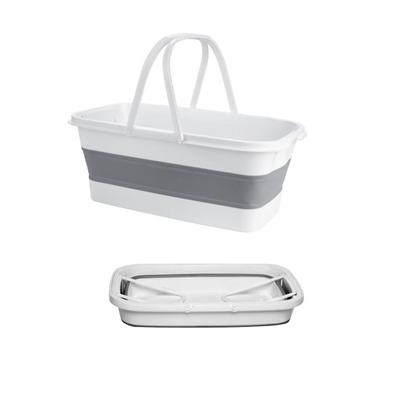 1Pcs Multifunctional Collapsible Basin,Portable Laundry Basket,Collapsible Bathtub,Storage Bucket