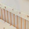 Crib Bumper Embroidery Anti-collision Cotton Nursery Comfortable Toddlers Baby Crib Liner Kindergarten Supplies