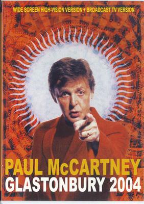 DVD PAUL MCCARTNEY - Glastonbury 2004 NOW001V NOT ON LABEL Unknown Music Video Used