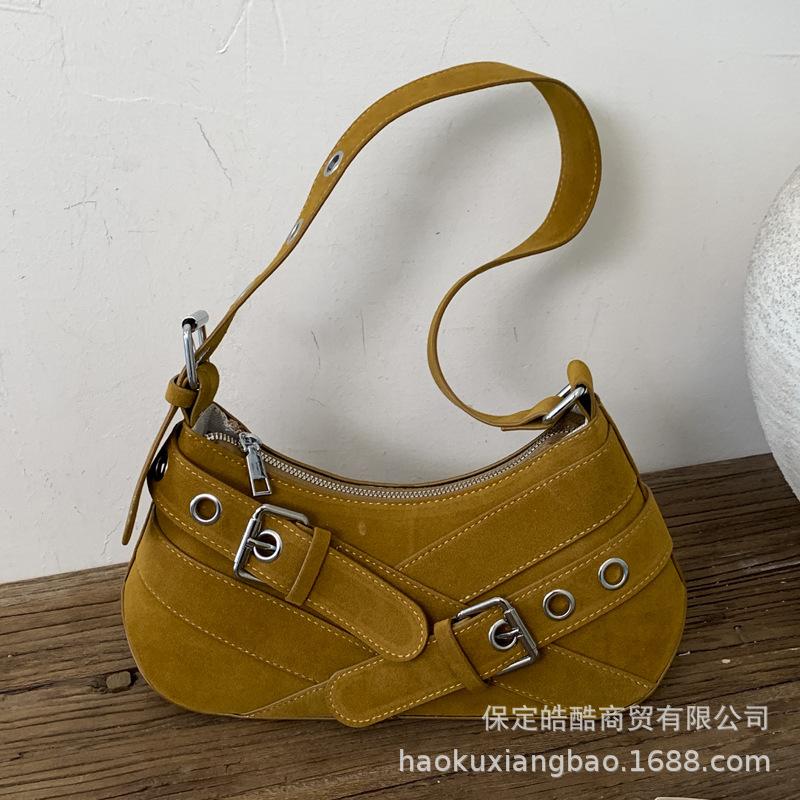 Design Sense Armpit Bag New 2025 Fashion Shoulder Bag Autumn and Winter High Sense Foreign Versatile Messenger Bag Women's Bag