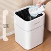Jiabangshou 13L Quadratischer Abfalleimer ohne Deckel