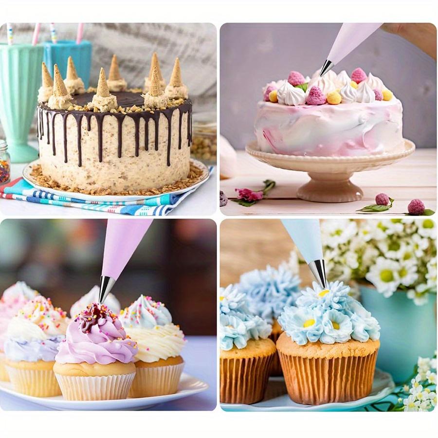 100pcs Piping Bags Disposable, Large Pastry Bags, Frosting Bags, Cake Decorating Bags, Decorating Bags Large Piping Bags JXB