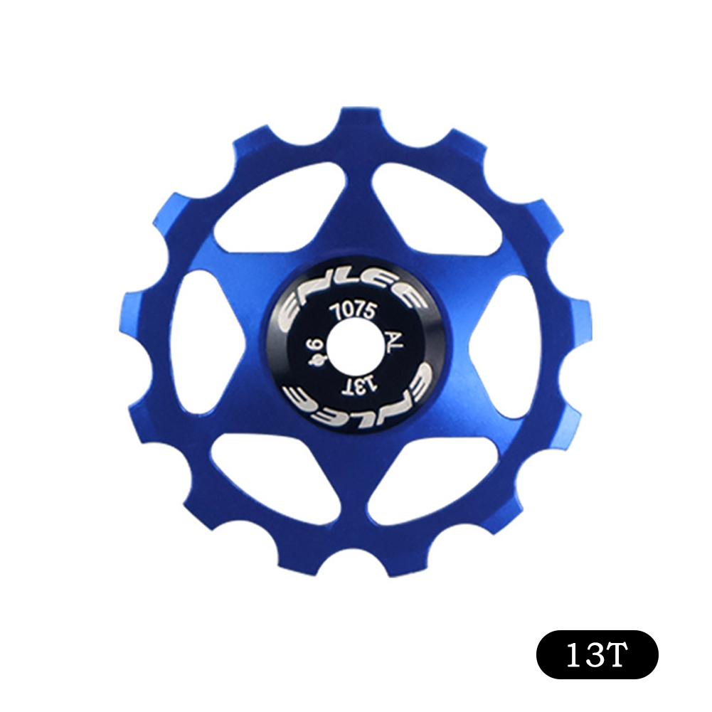 

1Pc Bike Aluminum Alloy Guide Wheel Pulley Rear Derailleur 11T 13T Guide MTB Ceramic Bearing Jockey Wheel For 4/5/6MM