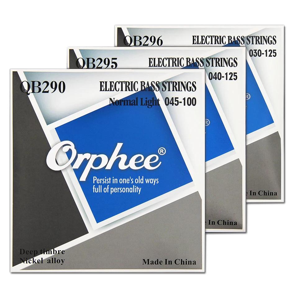 Orphee QB Bass Guitar Strings Nickel Alloy Hexagonal Core Nano Coated Electric Bass Guitar String Guitar Parts & Accessory