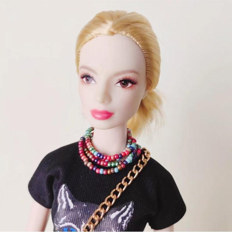 

Новый набор аксессуаров для кук 1/6 Supermodel: Ожерелье и серьги с кисточками из искусственных бриллиантов. Вечерний наряд для кук 30 см Fr. For 30cm Doll