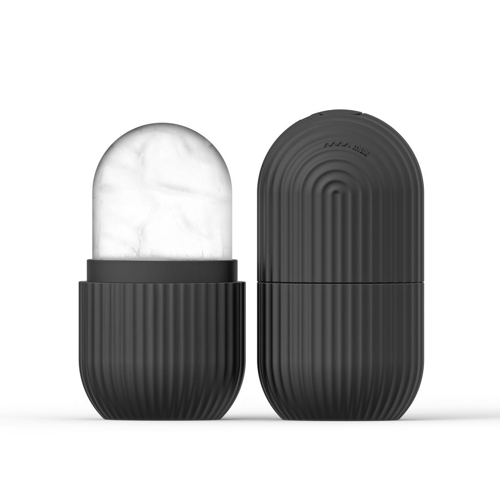 1 Stück Silikon-Gesichts-Eiswürfelform für Schönheit und Hautpflege Silikon-Gesichts-Eisroller