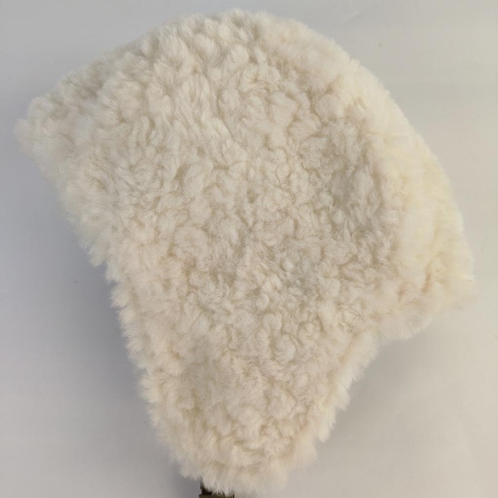 Windproof Velvet Faux Fur Earflap Beanie Winter Hats For Women Men Unisex Riding Cap For Outdoor Warmth Hiking Casual Wear