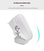 Women's White Leather Mesh Shoes - Breathable, Non-slip, Soft Sole, Korean Style for Spring & Summer