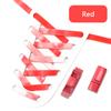 1 Pair Magnetic Lock Shoelaces for Sneaker Rainbow Gradient Flat Elastic Shoelace Adults Kids No Tie Shoe Laces Shoe Accessories