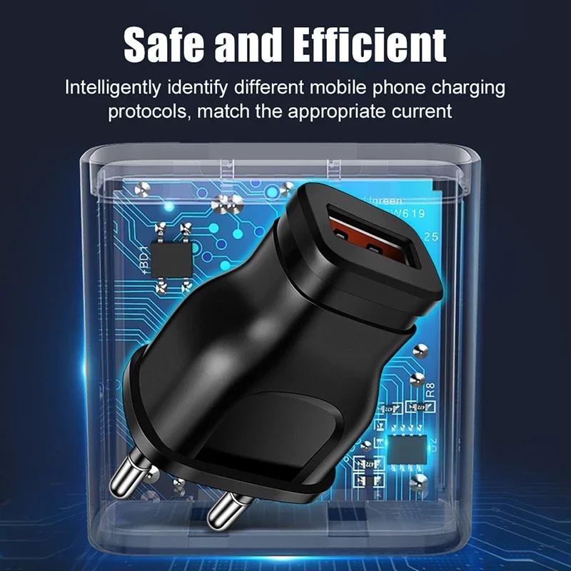 Wireless Charger USB Universal Adapter Power Supply 5V 1A ,AC/DC Charger Adapter Travel Wall Charge for Mobile Phone  EU US Plug