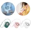 Mini USB Fan,Portable Hands Necklace Fan, Rechargeable Handheld 3 Adjustable Personal Desk