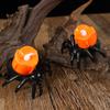 Halloween Pumpkin Lantern Atmosphere Decoration Props LED Electronic Candle Lamps Glowing Spider Night Lights Ornaments