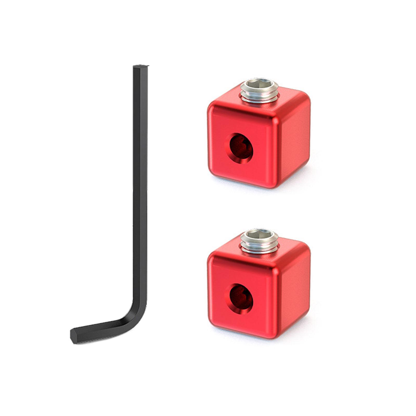 

Aluminum Alloy Bicycles Inner Line Tail Cap Bike Shift & Brake Wire Core Cover Mountain Bike Cube Inner Cable Cap красный