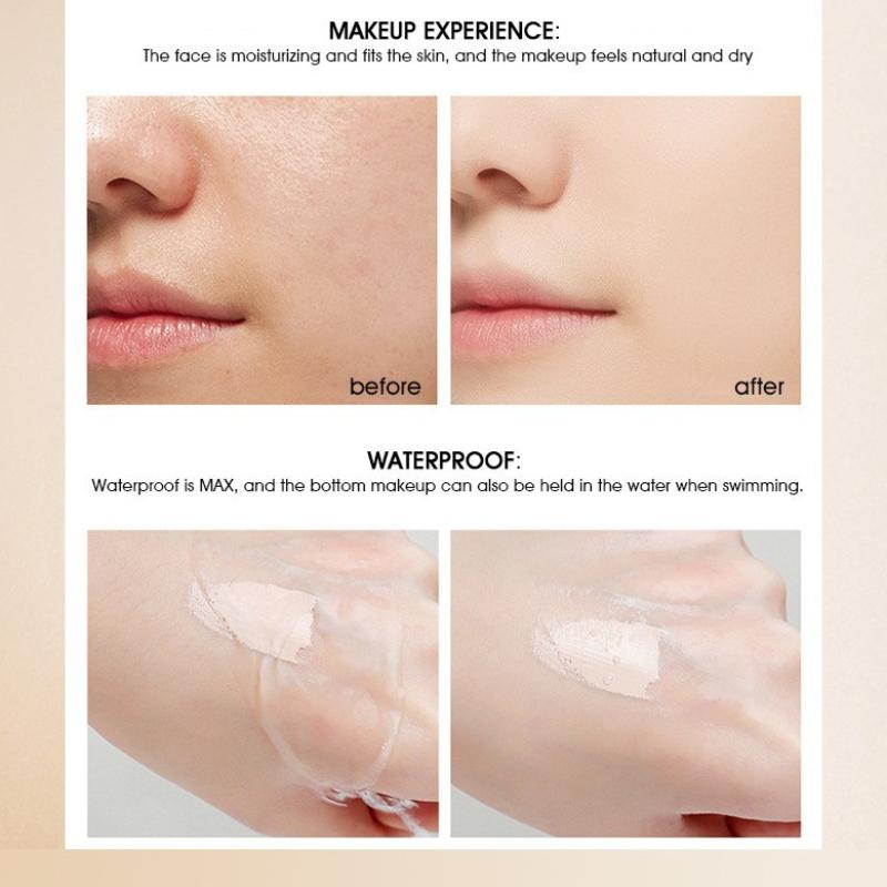 Korektor na akné BB krém hydratační voděodolný proti potu proti make-upu lehký přírodní dlouhotrvající podklad
