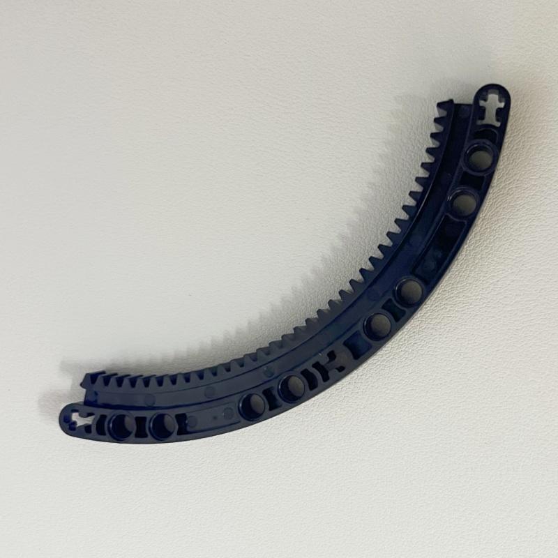 

10PCS 24121 Gear Rack 11 x 11 Curved Brick Collections Bulk Modular GBC Toys For Technical MOC DIY Buildings Blocks Compatible