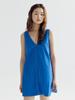 Bomnal Boutique Stitch Mini Dress _ Blue