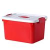 Caja de almacenamiento de plástico